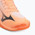 Tinklinio bateliai Mizuno Wave Lightning Pro Mid flamingo coral/carbon/white 7