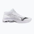 Tinklinio bateliai Mizuno Wave Lightning Pro Mid white/black/ultimate gray 2