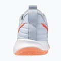 Moteriški tinklinio bateliai Mizuno Wave Momentum Pro blue finch/lava orange/flamingo coral 3