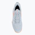 Moteriški tinklinio bateliai Mizuno Wave Momentum Pro blue finch/lava orange/flamingo coral 5