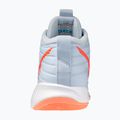 Moteriški tinklinio bateliai Mizuno Wave Momentum Pro Mid blue finch/lava orange/flamingo coral 3