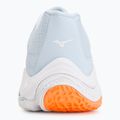 Moteriški tinklinio bateliai Mizuno Wave Lightning Elite blue finch/white/lava orange 6