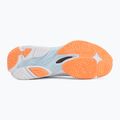 Moteriški tinklinio bateliai Mizuno Wave Lightning Elite Mid blue finch/whitelava orange 4
