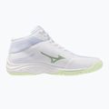 Moteriški tinklinio bateliai Mizuno Lightning Select Mid white/aqua gray/ambrosia 2
