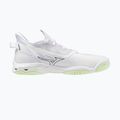 Moteriški rankinio bateliai Mizuno Wave Mirage 5 white/balsam green 2