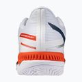 Vyriški teniso batai Mizuno Wave Exceed Court AC white/insignia blue/orange 3