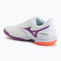Moteriški teniso bateliai Mizuno Wave Exceed Court AC white/dahlia/lava orange 3