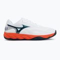 Vyriški teniso batai Mizuno Wave Enforce Court 2 AC white/insignia blue/orange 2