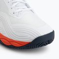 Vyriški teniso batai Mizuno Wave Enforce Court 2 AC white/insignia blue/orange 7