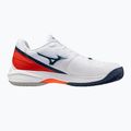 Vyriški teniso batai Mizuno Neo Ace CC white/insignia blue/orange 2
