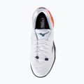 Vyriški teniso batai Mizuno Neo Ace CC white/insignia blue/orange 5