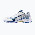 Moteriški badmintono bateliai Mizuno Wave Claw 4 white/dazzling blue/stargazer