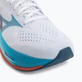 Vyriški bėgimo batai Mizuno Wave Rider 30 white/blue jewel/orange 7