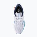 Vyriški bėgimo batai Mizuno Wave Rider 30 white/blue jewel/orange 5