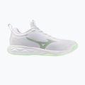 Moteriški tinklinio bateliai Mizuno Wave Luminous Pro white/aqua gray/ambrosia