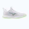 Moteriški tinklinio bateliai Mizuno Wave Luminous Pro white/aqua gray/ambrosia 2