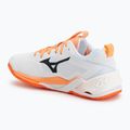 Rankinio bateliai Mizuno Wave Stealth Neo 2.1 white/black/flamingo coral 3