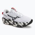 Vyriški bėgimo batai Mizuno Wave Rider 30 Disclosure white/black/high risk red