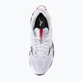 Vyriški bėgimo batai Mizuno Wave Rider 30 Disclosure white/black/high risk red 5