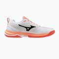 Rankinio bateliai Mizuno Wave Stealth Elite white/lava orange 2