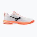 Rankinio bateliai Mizuno Wave Stealth Pro white/black/flamingo coral 2