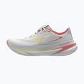 Moteriški bėgimo batai Mizuno Sky Prime gf white/lime pulp/lava orange