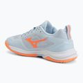 Moteriški rankinio bateliai Mizuno Wave Stealth Elite blue finch/white 3