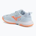 Moteriški rankinio bateliai Mizuno Wave Stealth Pro blue finch/lava orange 3
