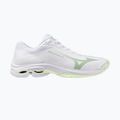 Moteriški tinklinio bateliai Mizuno Wave Lightning Pro white/aqua gray/ambrosia
