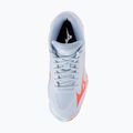 Moteriški tinklinio bateliai Mizuno Wave Lightning Pro Mid blue finch/lava orange/flamingo coral 5