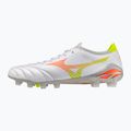 Futbolo batai Mizuno Morelia Neo V β Pro FG white/lava orange/evening primrose
