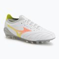 Futbolo batai Mizuno Morelia Neo V β Pro AG white/lava orange/evening primrose