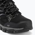 Vyriški trekingo batai REGATTA Holcombe III Low black/granite 7