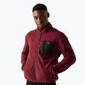 Vyriškas flisinis džemperis REGATTA Frankie Full Zip dark maroon