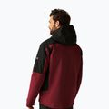 Vyriška 3-in-1 striukė REGATTA Wentwood dark maroon/black 3