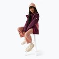 Vaikiška vėjo striukė REGATTA Hillain Warm fig/dark pimento/dusty rose 10