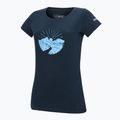 Moteriški trekingo marškinėliai REGATTA Breezed navy 3