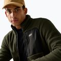 Vyriškas flisinis džemperis REGATTA Frankie Borg dark khaki/black 6