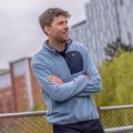 Vyriškas flisinis džemperis REGATTA Frankie Borg Half Zip grey mirage/black 12