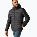 Vyriška pūsta striukė REGATTA Hooded Marizion black/burnt henna