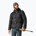 Vyriška pūsta striukė REGATTA Hooded Marizion black/burnt henna 3