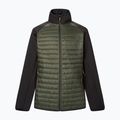Vyriška hibridinė striukė REGATTA Clumber Hybrid dark khaki/black/sunset 7