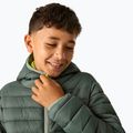 Vaikiška pūsta striukė REGATTA Hooded Marizion dark forest green/wild lime 8