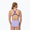 Moteriškas vientisas plaukimo kostiumėlis Speedo Solid Turnback bright lavender 2