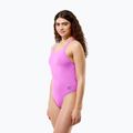 Moteriškas vientisas maudymosi kostiumėlis Speedo Solid Leaderback orchid shine 5