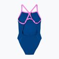 Moteriškas vientisas maudymosi kostiumėlis Speedo Solid Turnback denim teal 7