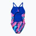 Moteriškas vientisas maudymosi kostiumėlis Speedo FL Printed Turnback brushy glitch/hope 7