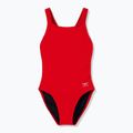 Moteriškas vientisas maudymosi kostiumėlis Speedo Solid Endurancex Leaderback team red