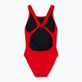 Moteriškas vientisas maudymosi kostiumėlis Speedo Solid Endurancex Leaderback team red 2