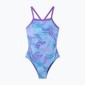 Vaikiškas vientisas maudymosi kostiumėlis Speedo Print Thinstrap pace purple